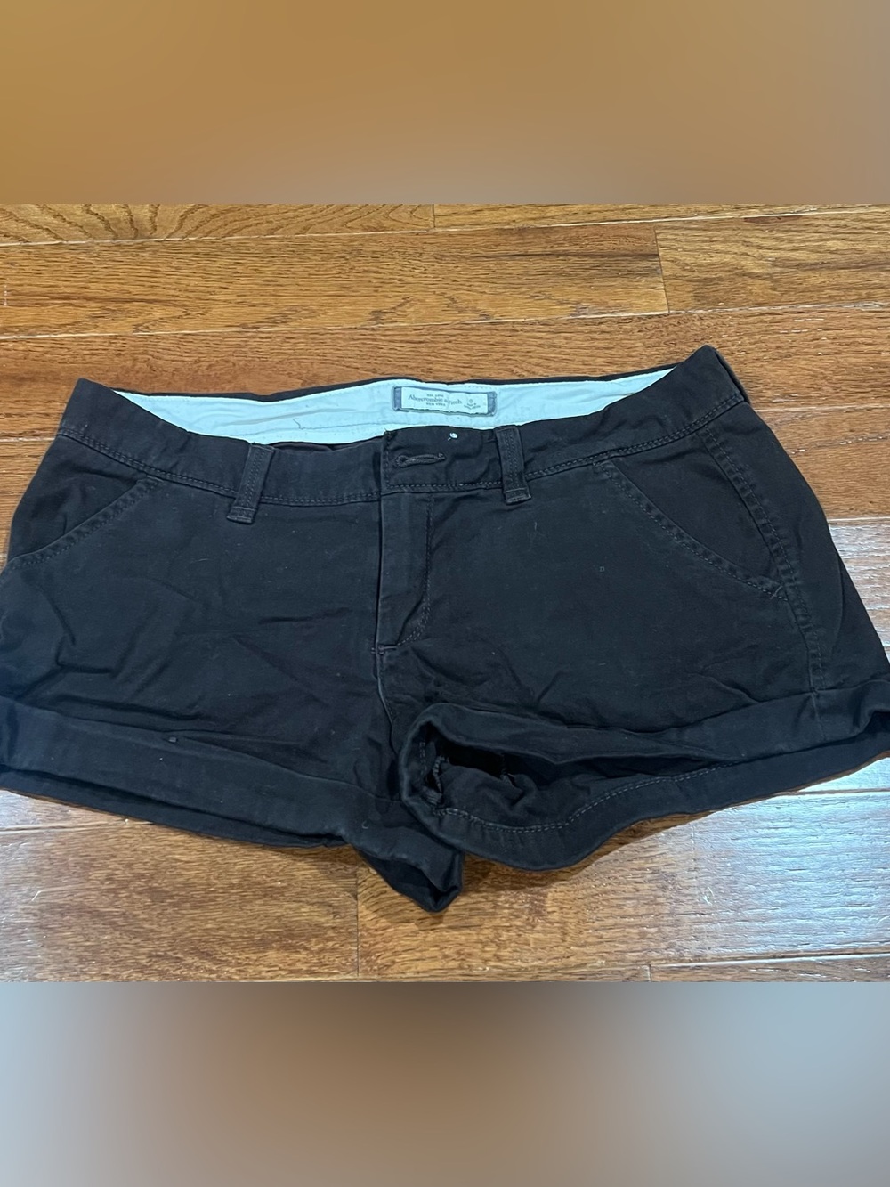 Abercrombie Dark Brown Women's Casual Shorts
